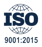 ISO 9001:2015 certification mark